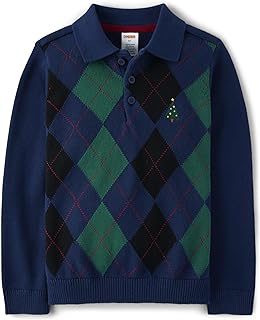 Boys' and Toddler Sweater Polo: Jacquard Weave and Production Notes