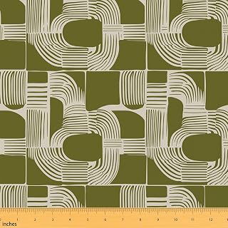Erosebridal Bohemian Geometric Upholstery Fabric Mid Century Abstract: Fabric Sourcing and Quality Notes