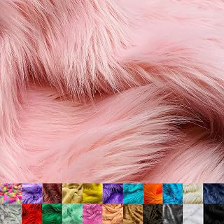 Ice Fabrics Faux Fur Fabric by The Yard - 60 Inches Wide Super Soft and Fluffy Shaggy Mohair Fur Fabric for Costumes, Apparel, Rugs, Pillows: Composition, Weight and MOQ Guide