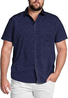 Big & Tall Shirts for Men Short Sleeve Button Down Casual Dress Shirts: OEM Production and Sizing Notes