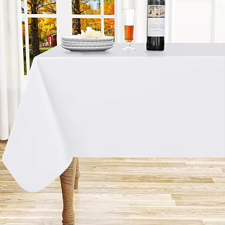 homing Rectangle White Vinyl Waterproof Tablecloth with Flannel Backed: Fabric Sourcing and Quality Notes