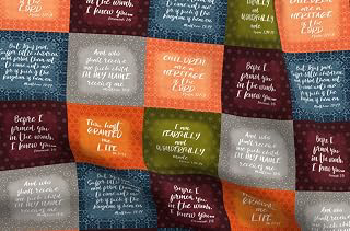 Spoonflower Fabric Bible Verse Wholecloth Cheater on Petal Signature Cotton: Fabric Sourcing and Quality Notes