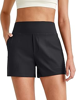 ShiftReady Dress Shorts for Women High Waisted Tailored 3