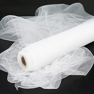 White Tulle Fabric Rolls 54 Inch 10 Yards Tulle Ribbon Spool Bolt: Fabric Sourcing and Quality Notes