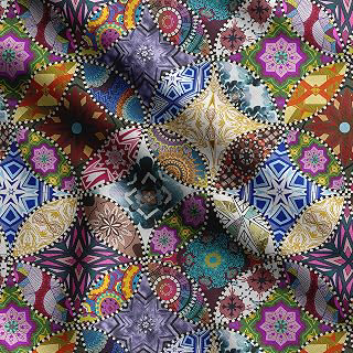 Soimoi Silky Satin Fabric Material, 1 Yard - 42
