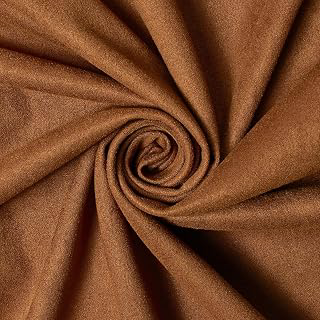 Scuba Suede Double Knit Fabric 280 GSM 59/60 Inch Stretch Polyester By The Yard - for Sewing Apparel, Accessories, Decor, & Upholstery - Copper: Fabric Sourcing and Quality Notes