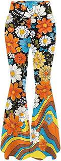 70s Yoga Pants for Womens High Waisted with Pockets Soft Stretchy Workout Athletic Pants: Print Design and Production Notes