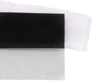 Craftdady 2 Roll White Black Tulle Fabric for Wedding Gift Wrapping Soft Polyester Fabric Tulle for Parties Costumes Decoration Skirt Table: Ombre Dyeing and Production Notes