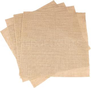 CleverDelights 20 Inch Burlap Squares - 12 Pack: Fabric Sourcing and Quality Notes