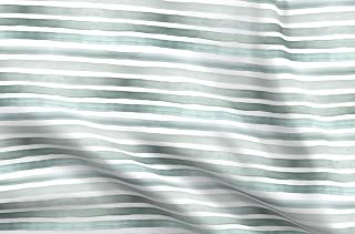Spoonflower Fabric Blue Green Stripe Ombre on Petal Signature Cotton: Ombre Dyeing and Production Notes