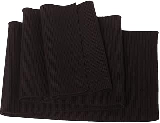 TinaKim Heavyweight Ribbing Fabric for Jacket Cuffs Waistband Collar & Hem: Fabric Sourcing and Quality Notes