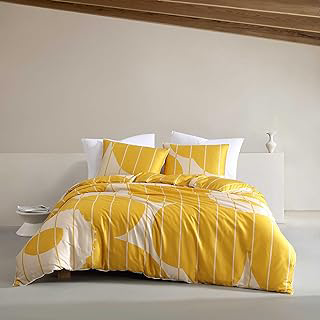 MARIMEKKO - Duvet, for Everyday Home Use, Soft Comfortable Design: Jacquard Weave and Production Notes