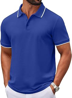Men's Polo Shirts Classic Short Sleeve Polo T Shirts Cotton Pique Casual Summer Fashion Golf Shirt: OEM Production and Sizing Notes