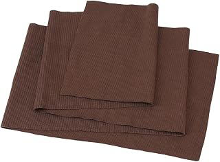 1.31 Yards Dark Brown Ribbed Fabric by The Yard Knit Cotton Ribbing Trim Coffee Waistband Cuff Fabrics Knitted Trims Collar Repair Material: Fabric Sourcing and Quality Notes
