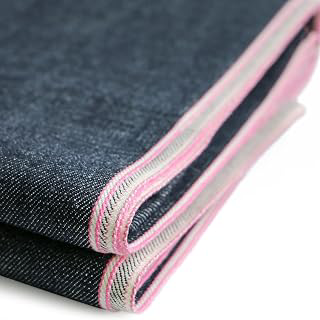 16.5oz Heavyweight Raw Selvedge Denim Fabric｜Vintage Shuttle Loom Woven｜Unwashed Deep Indigo｜35