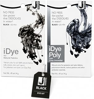 Jacquard iDye Fabric Dye Kit for Blended Fabrics - iDye Natural + iDye Poly - for Cotton & Polyester Blend Clothing, Hoodies, T-Shirts & More: Jacquard Weave and Production Notes