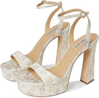 womens CaiaHeeled Sandal: Jacquard Weave and Production Notes