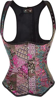 Underbust Corsets With Straps Women's pirate Jacquard Plus Size: Jacquard Weave and Production Notes