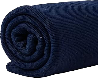 Cotton Ribbing Fabric, Strech Knit Rib Material for Clothing Cuffs Repair, Neckline, Collar, Pants Foot Mouth, DIY Sewing Fabric, Sewing: Composition, Weight and MOQ Guide
