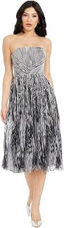 Women's Nadine Fit and Flare Midi Dress: Ombre Dyeing and Production Notes