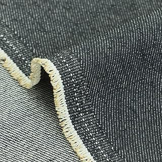 10.6oz Black Denim Fabric - 178cm (70