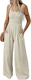 Dokotoo Women's Casual Loose Overalls Jumpsuits Wide Leg Long Pant Rompers: OEM Production and Sizing Notes