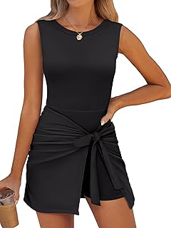 Women Athletic Dress Summer Tennis Romper Built in Shorts: OEM Production and Sizing Notes