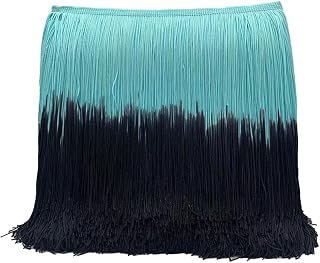 Fringe Trim 10 Yard x 7.8 Inches for Ombre Tie Dye Trims Tassel Sewing for DIY Clothes Accessories Tassel Lace Fringe Trimming Dress Sewing: Ombre Dyeing and Production Notes