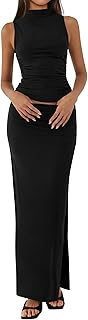 Womens Two Piece Skirt Set Slim Fit Y2K Going Out Outfits Summer 2026: OEM Production and Sizing Notes