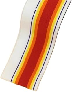 Elastic Ribbed Cuffs Rib Combed Rainbow Cuff Fabric by Half Yards Striped Stretch for Sewing Base Shirt Knitting Neckline 5x85CM/PCS(Color-01): Fabric Sourcing and Quality Notes