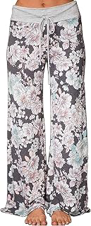 Women's Comfy Casual Stretch Pajama Pants Tie Dye Drawstring Palazzo Lounge Pants Wide Leg for All Seasons: Print Design and Production Notes