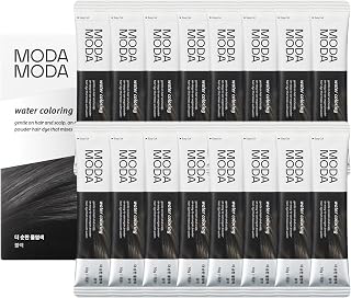 Water Coloring Hair Dye, Black, No Dye Kit, All Hair Types, 20 ct: Ombre Dyeing and Production Notes