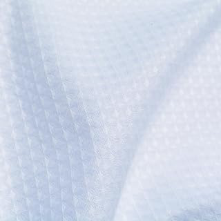 Waffle Knit Fabric | 100% Cotton White Pique Waffle Weave by The Yard | Absorbent Soft Fabric for Robes Towels Spa Wraps Baby Clothes Blankets |: Fabric Sourcing and Quality Notes