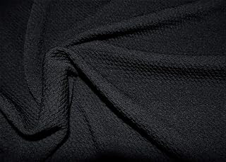 Bullet Textured Liverpool Fabric 4 Way Stretch Black S11: Fabric Sourcing and Quality Notes