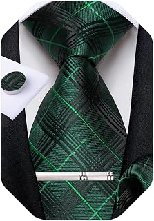 Mens Silk Tie Formal Striped Necktie and Pocket Square: Jacquard Weave and Production Notes