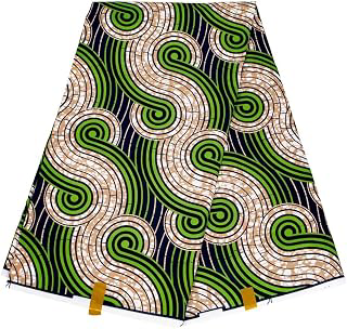 BintaRealWax African Fabric 6 Yard Ankara Fabric Tribal Print Cloth Dashiki Long Skirts: Jacquard Weave and Production Notes