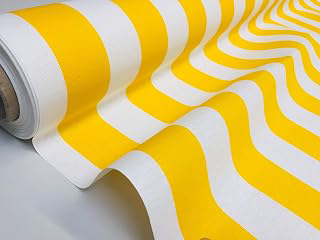 Teflon Waterproof Outdoor Striped Fabric - 4cm Wide Stripe Canvas Material for Cushions, Beach, Gazebo - 55 inches Wide (Sold by the Yard): Fabric Sourcing and Quality Notes