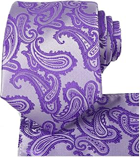 Mens Paisley Tie And Pocket Square Necktie Sets: Jacquard Weave and Production Notes