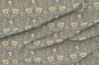 Spoonflower Fabric Arts and Crafts English Garden on Denim: Fabric Sourcing and Quality Notes