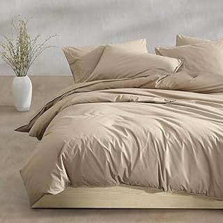 Calvin Klein - Queen Duvet Cover Set with Shams, Cotton Percale: Jacquard Weave and Production Notes