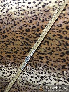 Fleece Fabric Printed Anti Pill Leopard Brown Beige: Fabric Sourcing and Quality Notes