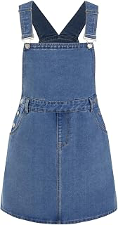 Denim Overall Dress for Women Jean Dress Sleeveless Mini Dresses with Pockets Adjustable Strap Trendy 2026: OEM Production and Sizing Notes