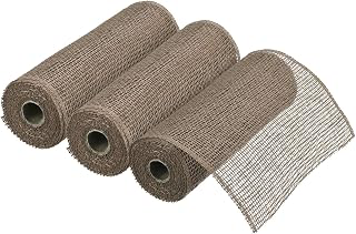 MECCANIXITY 3pcs 10 Inch Poly Burlap Mesh for Wreath, Decorative Mesh Fabric Ribbon 6.4 Yard for Fall Easter Christmas Flower Bow, Linen: Fabric Sourcing and Quality Notes