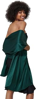 Women Satin Silk Shawls and Wraps for Evening Dresses Bridal Bridesmaid Wedding Scarf Lightweight Cover Up: Jacquard Weave and Production Notes