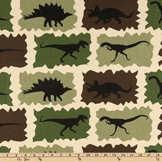 Premier Prints Dinosaur Rex Camo, Fabric by the Yard: Fabric Sourcing and Quality Notes