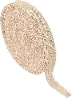 82 Yard 1 Inch Burlap Ribbon Roll, Jute Fabric Crafts Ribbon for Art, DIY Crafts, Decoration: Fabric Sourcing and Quality Notes