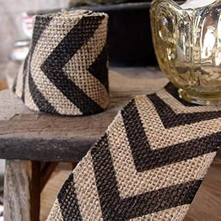 PaperLanternStore.com Burlap Fabric Wrap Roll w/Black Chevron Pattern (2.4 x 6 Ft): Fabric Sourcing and Quality Notes