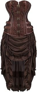 Jacquard Corset Pirate Skirt Steampunk Leather Corsets Bustiers Costume: Jacquard Weave and Production Notes