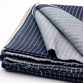 12.4 oz Raw Denim Fabric, Dark Blue Stripe,63 Inches Wide,100% Cotton Non-Stretch for Jeans,Jackets & DIY Sewing (2 Yard pre Cut): Fabric Sourcing and Quality Notes