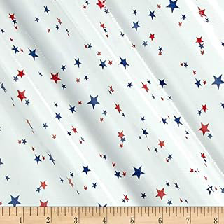 Oilcloth Boston Stars Red/White/Blue, Fabric by the Yard: Fabric Sourcing and Quality Notes